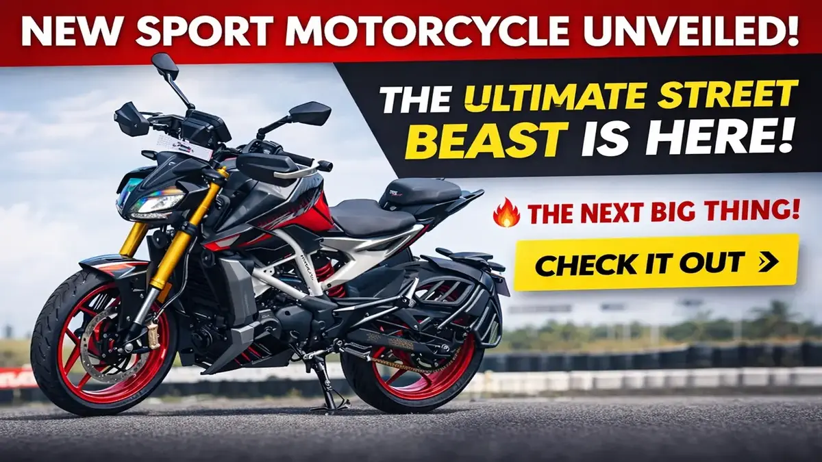 TVS Apache RTX 300 2026 sport bike front design and features