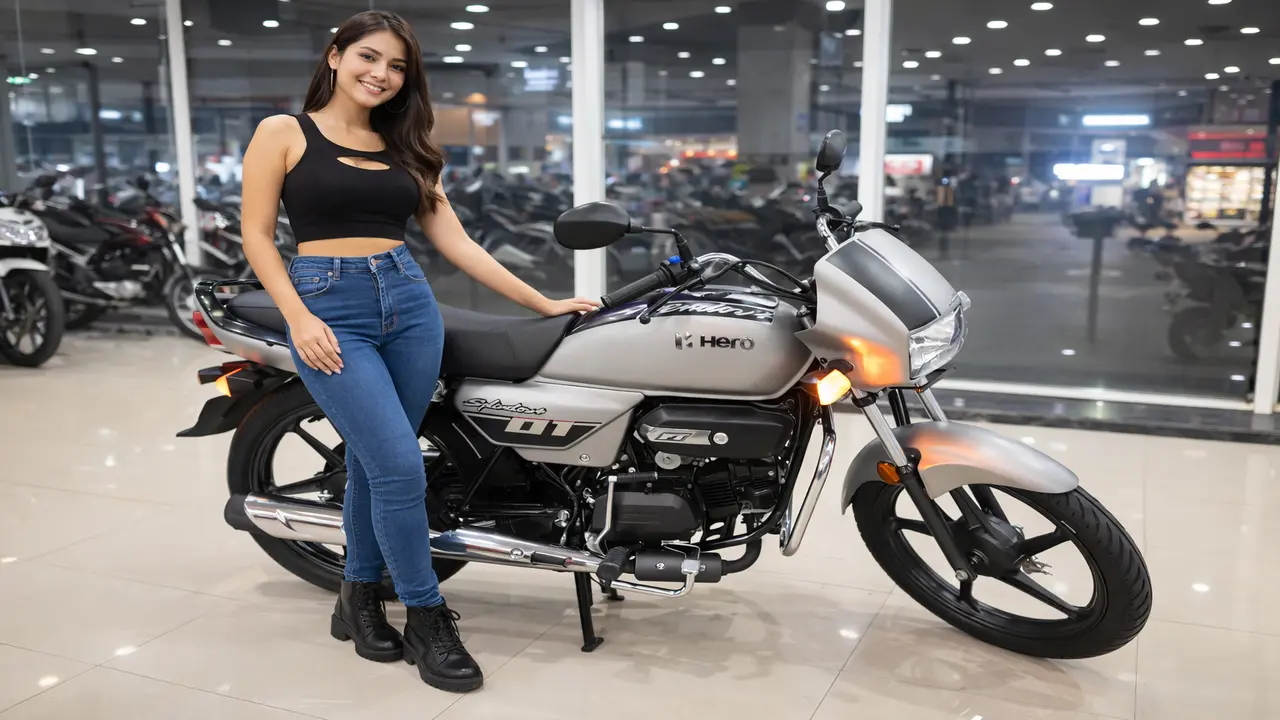 Hero Splendor Plus 2026 new model with updated graphics and features