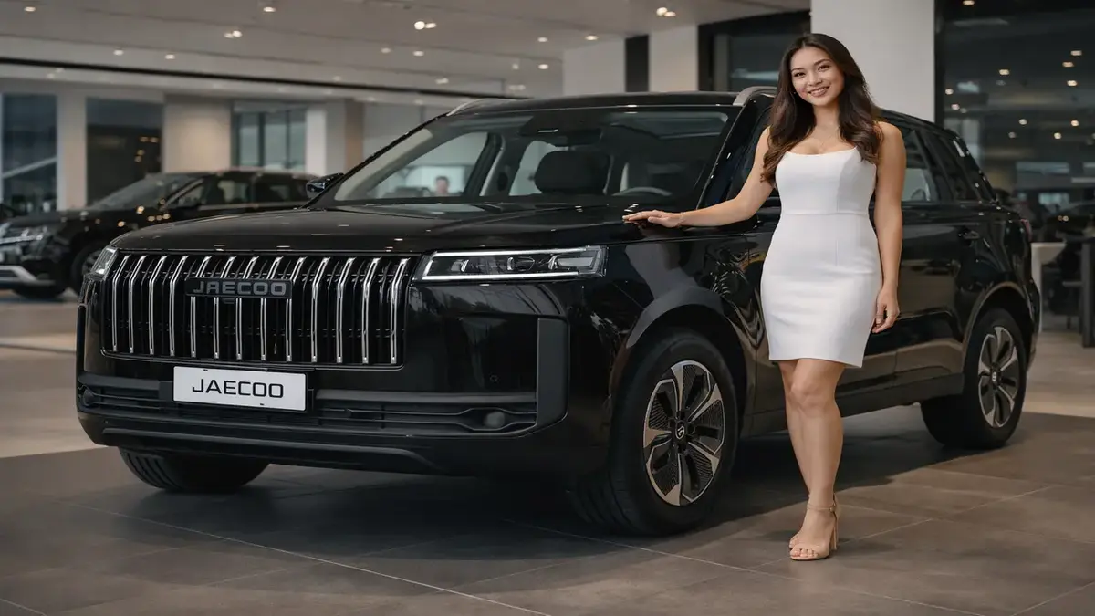 JSW Jaecoo J5 2026 amazing SUV front design with LED DRL