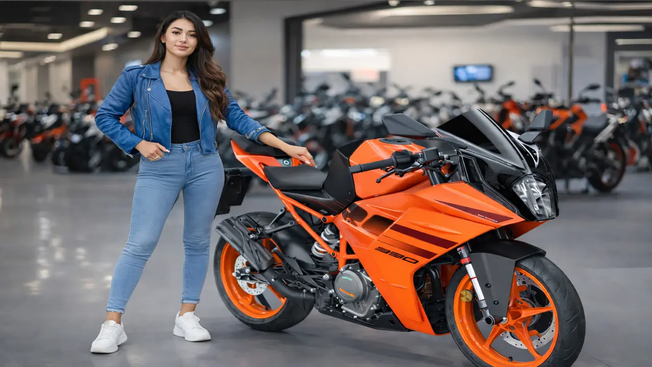 2026 KTM RC 390 new model sports bike design and features