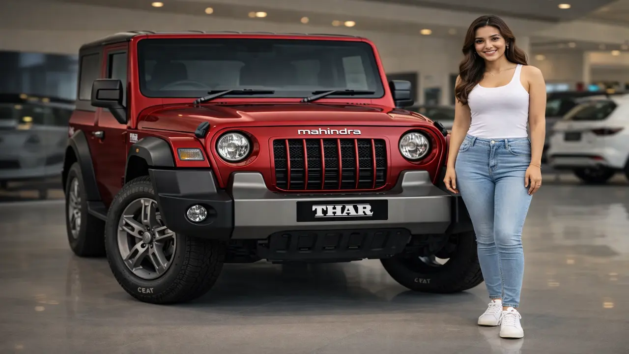 2026 Mahindra Thar new design with advanced features in India