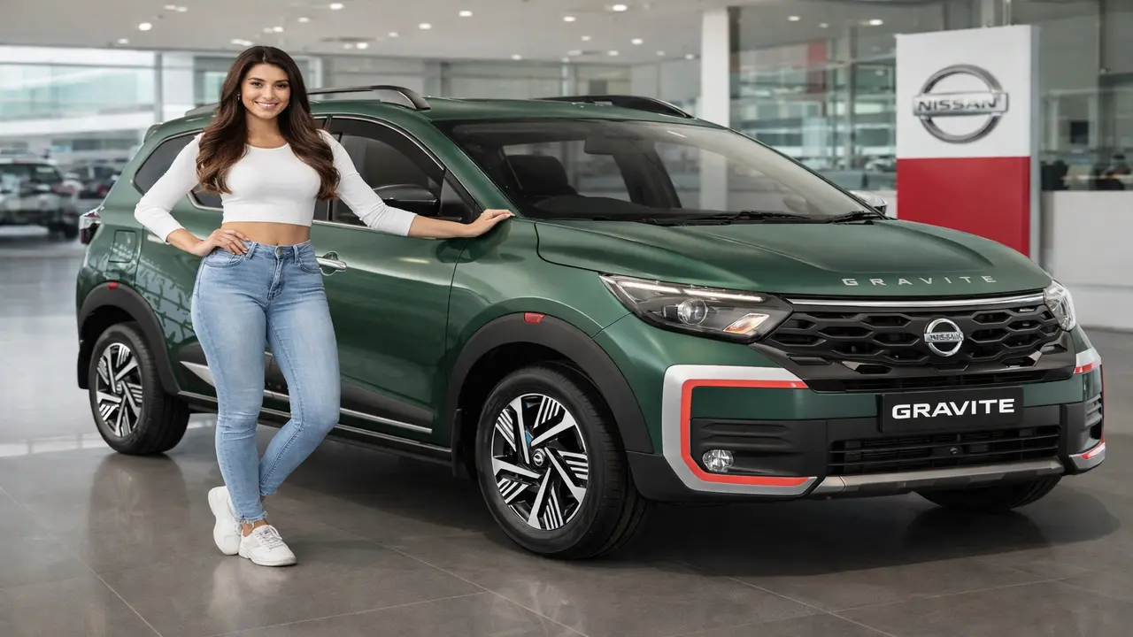 Nissan Gravite 2026 premium SUV front design India