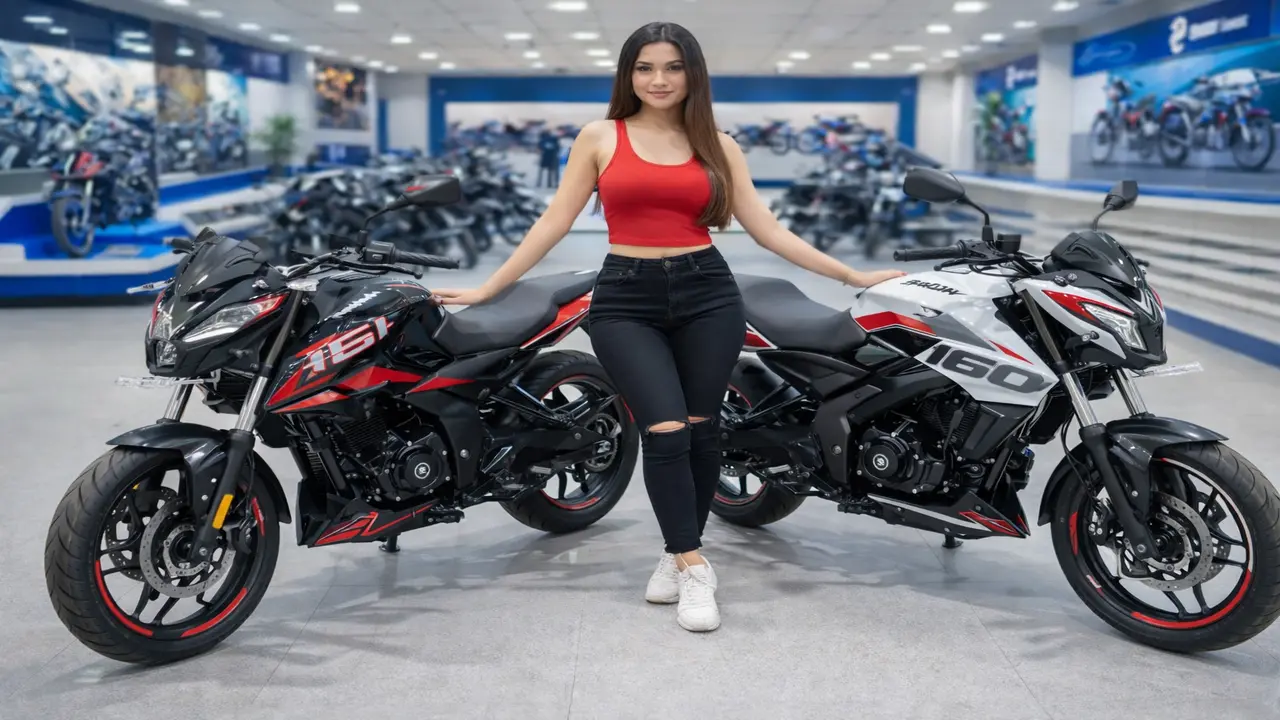 Bajaj Pulsar N160 vs Pulsar NS160 comparison design engine features