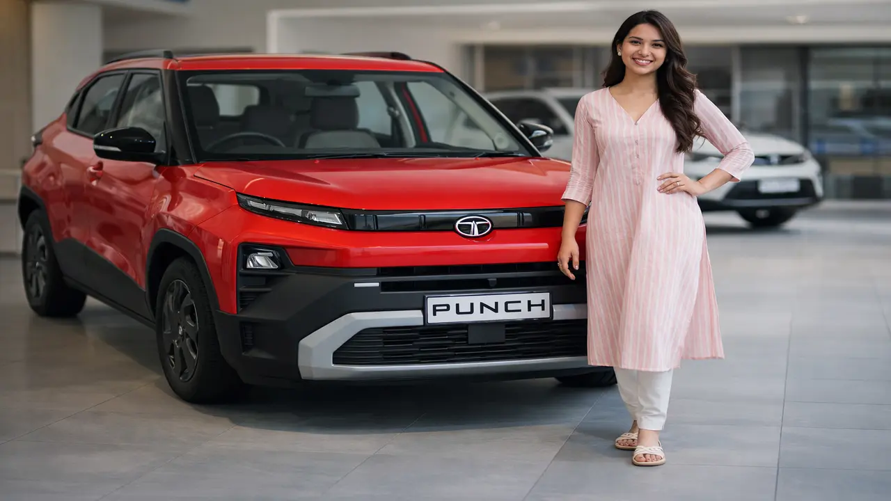 Tata Punch Adventure 2026 front view with updated design and features