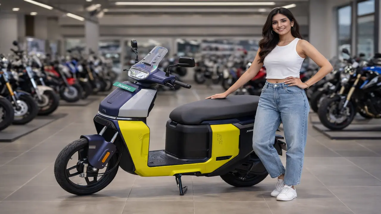 TVS Orbiter 2026 futuristic electric scooter concept design