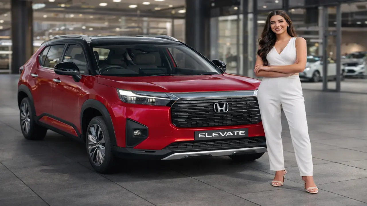 Honda Elivate Hybride 2026 India front view premium SUV