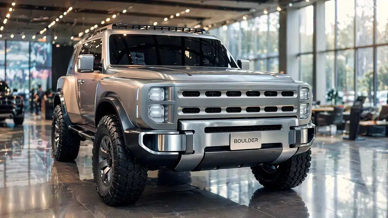 Hyundai Boulder 2026 SUV with bold design, hybrid engine and premium features