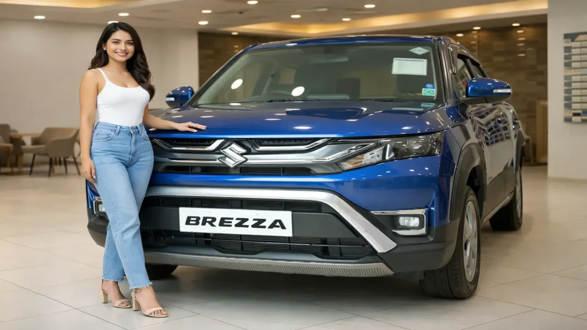 Maruti Suzuki Brezza CNG price and on road cost with EMI details 2026