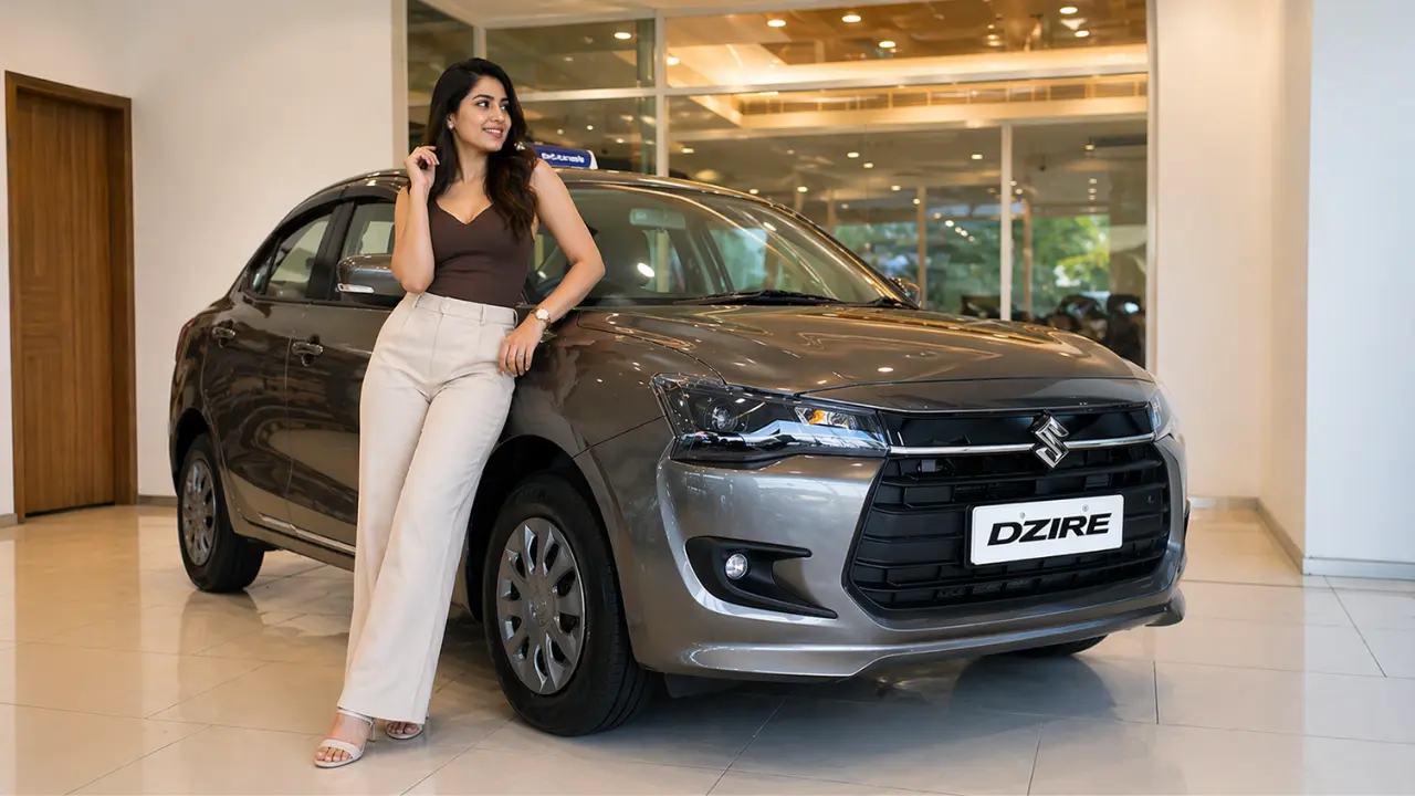 Maruti Suzuki Dzire 2026 new model exterior design with premium styling