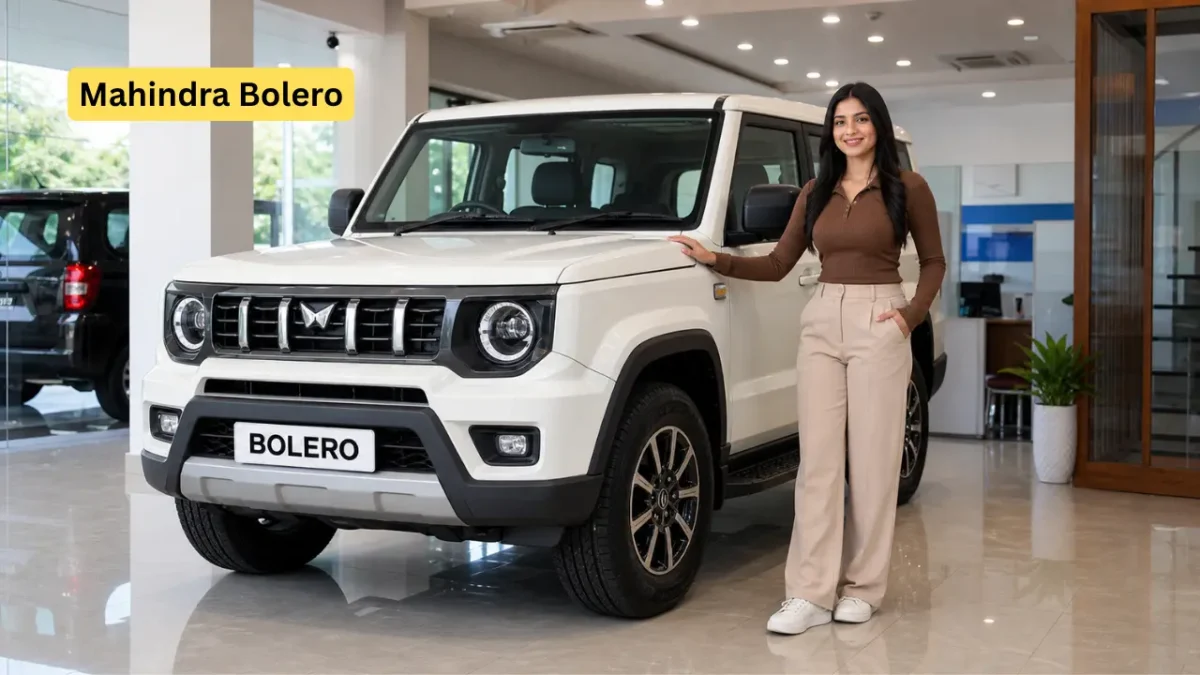 Mahindra Bolero 2026 facelift front view SUV design India
