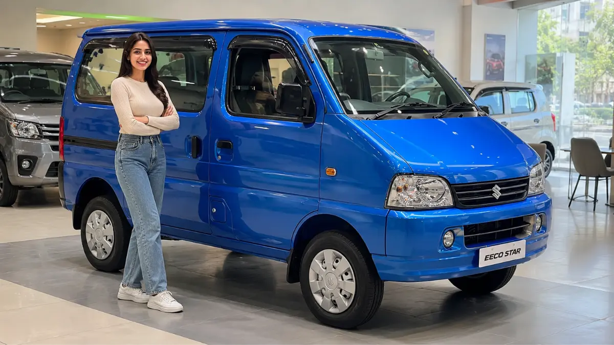Maruti Eeco Star Edition 2026 side look with new accessories and updated design