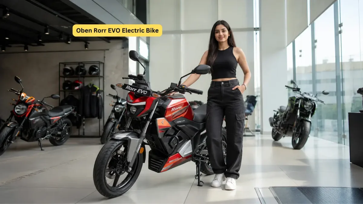 Oben Rorr EVO side design highlighting features and urban styling